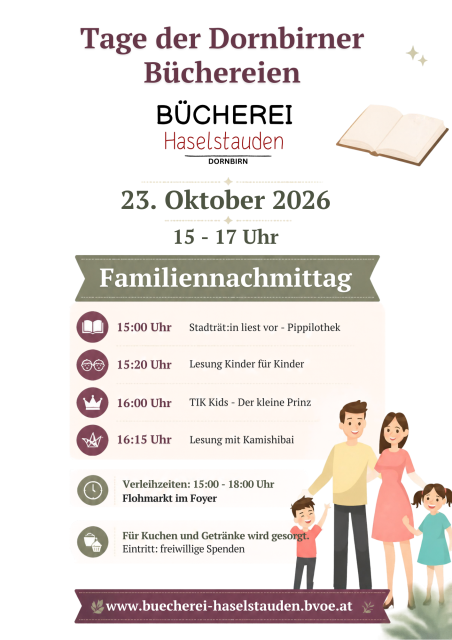 Familiennachmittag am 23.10.